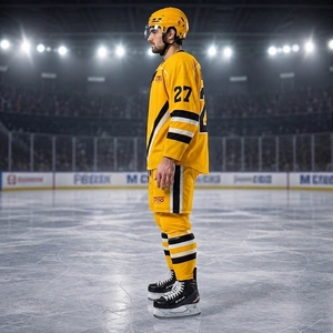 Uniforme de hockey sobre hielo personalizado para equipos deportivos, diseñado para escuelas, universidades, academias deportivas, clubes y equipos de hockey profesionales. - Product Image 5