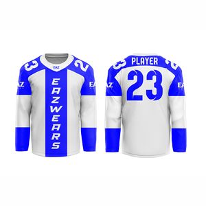 <b>Elite</b> Sublimated Ice Hockey Jersey Mens Team Shirt Lightweight Breathable Fabric Custom Clubwear Personalized Game Sports Jersey - Product Image 1
