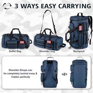 Bolsa de Alta Calidad para Hombre con Compartimento para Zapatos, Resistente al Agua, para Viajes - Product Image 6