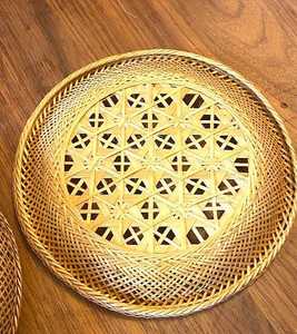 Paniers gigognes en bambou et rotin tressés à la main de haute qualité avec base en plateau – Vente en gros, Fournisseur d'usine OEM - Product Image 6