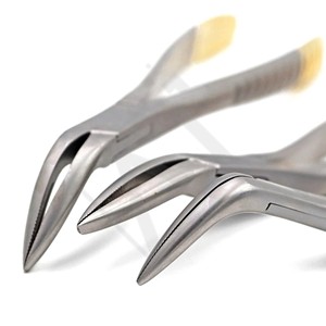 Forceps d'extraction dentaire Accuram en acier inoxydable, forceps pour enlever les racines des dents, instrument chirurgical d'extraction dentaire, outil CE - Product Image 2