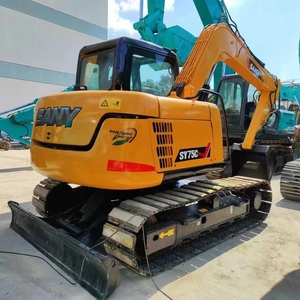 Original Machine Sany SY75C <b>Pro</b> Used Crawler Excavator SY75 SY60 Second-hand Excavators With Steel Tracked - Product Image 1