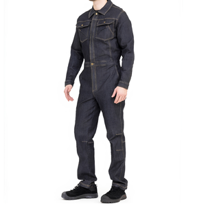 Combinaison de travail en jean, vestes utilitaires vintage personnalisées, pantalons cargo, salopettes, vêtements de travail, fabricant en gros de marques privées WEAR - Product Image 5