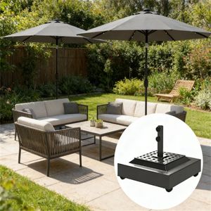 Supporto e Base per Ombrellone da Esterno per Patio e Terrazzo (Solo Base) - Product Image 1
