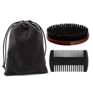 Kit de Rasage Homme de Marque Privée pour Salon, Ensemble de Soins Portable avec Peigne de Voyage pour Coiffure Barbe et Croissance des Cheveux, Idéal comme Cadeau, Trousse de Toilettage - Product Image 2
