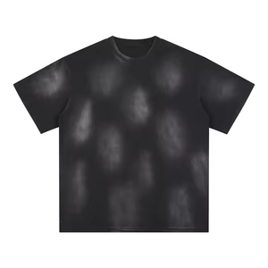 เสื้อยืดคอกลมทรงปกติ ผ้าฝ้ายถัก 100% ระบายอากาศ แห้งเร็ว สำหรับผู้ชาย คุณภาพสูง ขายดีที่สุด สินค้ามาใหม่ล่าสุด - Product Image 1
