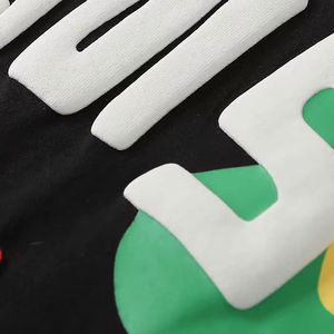 Camiseta Personalizada para Hombre con Estampado 3D en Espuma, 100% Algodón, 180 g/m², Estilo Holgado, Secado Rápido, Transpirable, Antiarrugas - Product Image 5