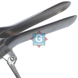 Spéculum vaginal Grayrocks en acier inoxydable, instrument chirurgical gynécologique manuel, certifié CE, classe I, certifié ISO13485 - Product Image 6