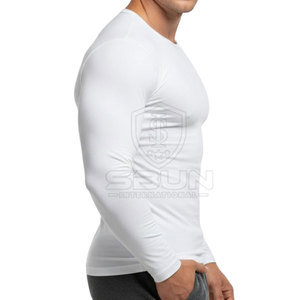 Low Moq High Quality <b>Men</b> <b>Compression</b> <b>Shirts</b> Custom Made Best Price Different Color <b>Men</b> <b>Compression</b> <b>Shirts</b> - Product Image 4