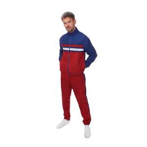 Ensemble de survêtement zippé à manches longues pour hommes pour la course à pied et le sport, survêtement nouveau style personnalisé de haute qualité pour hommes, vente en gros - Product Image 1