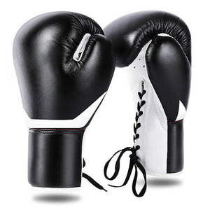 Gants de sport professionnels avec logo personnalisé, nouveau design, logo personnalisable, gants de boxe spéciaux pour l'entraînement, vente en gros - Product Image 4