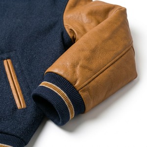 Mens classic varsity <b>jacket</b> designed with versatile comfort and athletic charm for urban casual travel and modern daily fashion - Product Image 3