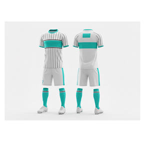 Uniforme de Fútbol Profesional Sublimado para Clubes y Equipos |   Tallas para Hombres, Mujeres y Jóvenes |   Ropa Deportiva Ligera de Secado Rápido para Entrenamiento - Product Image 2