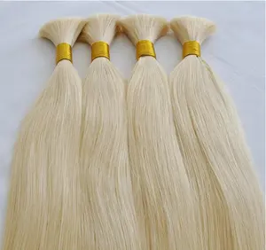 Bulk Hair Extensions Aangepaste Kleur Kan Worden Gebleekt Tot 60a, Super Kwaliteit, 100% Vietnamese Menselijk Haar, Beste Keuze