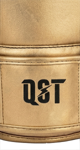 Professional Metallic Gold Boxing Training <b>Gloves</b> Premium Leather Sparring <b>Gloves</b> Muay Thai Kickboxing Custom Logo OEM Gear 16oz - Product Image 5