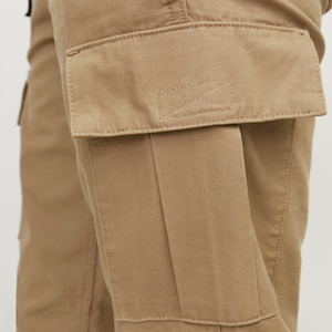 Men Casual Jogger Trousers Solid Thin Cargo Sweatpants Multi Pocket Sportswear Pants New Style Slim Fit <b>Athletic</b> Pants - Product Image 6