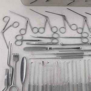 Juego de Instrumentos Manuales de Timpanoplastia de Acero Inoxidable Alemán, 60 Piezas, Microcirugía de Oído, Calidad ORL, Nuevo Instrumento Quirúrgico ISO - Product Image 6