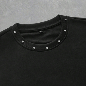 บริการ OEM เสื้อยืดดีไซน์ล่าสุด ผ้าฝ้าย 100% แบบยูนิเซ็กซ์ โลโก้ด้านหน้า ถักทออย่างดี ระบายอากาศได้ดี แห้งเร็ว ไม่ยับ สไตล์สตรีท - Product Image 6