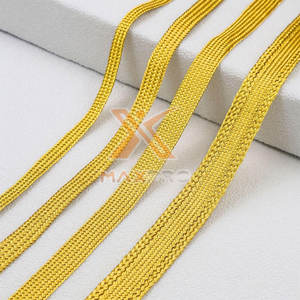 Vente directe d'usine : Tresses et dentelles en fil de soie fabriquées au Pakistan - Product Image 4