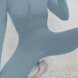 Push-Up <b>Catsuit</b> Women One Pieces Tight Strappy Bodysuits Fashion Push up Slim Catsuits Hot Sexy <b>Sheer</b> Combination Halter Rompers - Product Image 4