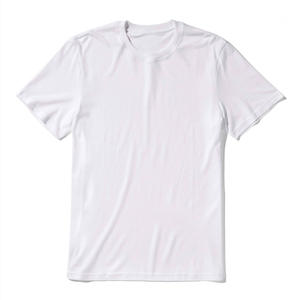 เสื้อยืดแขนสั้นผู้ชายแบรนด์ดังขายดี ทรงเข้ารูป ผ้าถัก 100% คอตตอน คุณภาพสูง กันยับ ระบายอากาศ แห้งเร็ว - Product Image 1