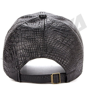 Custom Classic <b>Plain</b> PU <b>Baseball</b> <b>Cap</b> Fashion Blank Logo Leather <b>Cap</b> Sport Hat for Men and Women - Product Image 3