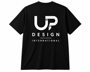 เสื้อยืดคอกลมแขนสั้นสีดำล้วน ผ้าฝ้าย 100% ทรงโอเวอร์ไซส์ ระบายอากาศได้ดี สวมใส่สบาย พรีเมียม รับผลิตแบบ OEM ODM แบรนด์ส่วนตัว - Product Image 3
