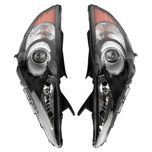 Fari alogeni e xeno per Hyundai Sonata 2011-2014, con alloggiamento nero, per lato sinistro e destro - Product Image 3