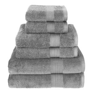 Ensemble de serviettes de bain de qualité export, résistantes à la décoloration et peu pelucheuses, pour hôtels internationaux, complexes hôteliers et usage domestique, disponible à la vente - Product Image 2
