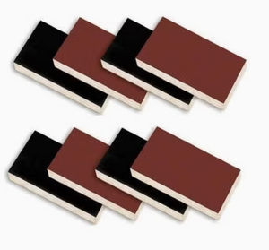 Mejor Precio, Madera Contrachapada Ecológica de 4X8 con Núcleo de Goma y Revestimiento de Película Negra/Marrón, Espesor de 15/18/21 mm, Fenólica E1 E0, Fábrica Vietnamita - Product Image 1