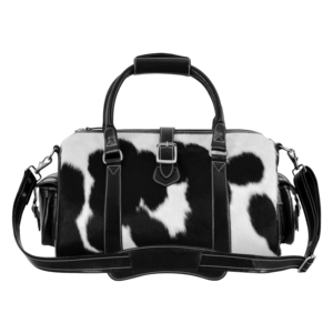 Sac de voyage de luxe en cuir de vachette pleine fleur, sac de week-end en cuir véritable, sac de nuit, sac de sport et de gym OEM ODM - Product Image 1