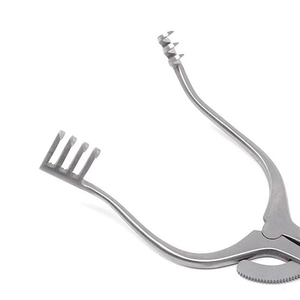 Retractor Beckman-Weitlaner Premium de Acero Inoxidable Reutilizable y Autoclavable con Bisagras, Retractor Quirúrgico Autoestático Beckman - Product Image 6