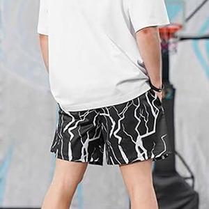 Pantalones Cortos Deportivos para Hombre, de Algodón y Poliéster, para Gimnasio, Fitness, Cintura Elástica, Color Sólido, Subidos por Dress Sports - Product Image 6