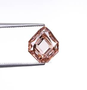 Diamante cultivado en laboratorio de corte único de 2.25 CT, diamante de corte escudo con color elegante y claridad VS, diamante de laboratorio para anillo de boda y compromiso. - Product Image 1