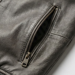 Veste de moto en cuir véritable pour homme de qualité supérieure, nouvelle arrivée, vestes de moto d'hiver, protections amovibles, personnalisables - Product Image 5