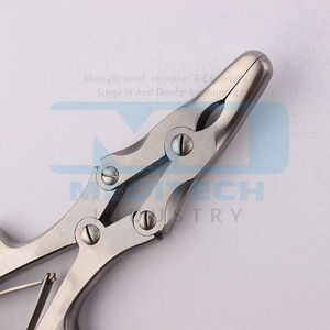 Rongeur à os Stille-Luer de qualité supérieure, 22 cm, droit, instruments chirurgicaux orthopédiques médicaux - Product Image 3