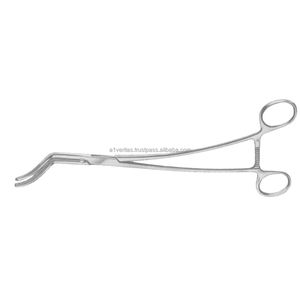 2026 Customized A-1 VERITAS DeBakey 27 cm Aortic Clamps Cardiovascular Atrauma Stainless Steel Tools | needle holder - Product Image 3