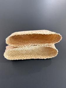 Bolsa de Regalo de Bambú con Diseño de Loto Azul, Aspecto Natural, 2025, OFERTA - Product Image 3