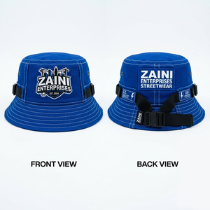 Chapeau Bob Unisexe en Sergé de Coton 240 GSM Tissu Kaki Premium Logo Personnalisé Streetwear Décontracté ZAINI ZI-100 Été - Product Image 1