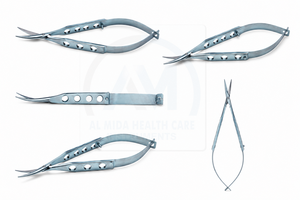 AL MIDA Hochwertige Ophthalmologische Chirurgische Scheren Edelstahl Präzisions-Mikrochirurgie-Instrumente CE-Zertifiziert ISO13485 - Product Image 2