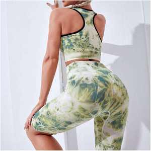 Ropa de Yoga, Fabricante OEM, Ropa Deportiva Elástica para Práctica de Yoga, Entrenamiento en Gimnasio y Uso de Marca Privada - Product Image 4