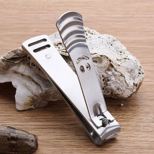 Coupe-ongles professionnel en acier inoxydable, coupe-ongles visage souriant, coupe-ongles à bord tranchant, ciseaux à ongles portables pour pédicure - Product Image 1