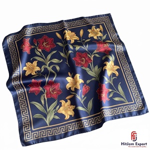 Écharpe en tissu imprimée numériquement sur mesure de haute qualité, étiquette blanche, fabricant de textiles OEM ODM, produits textiles sur mesure Madeira, marque de tissus personnalisés - Product Image 1