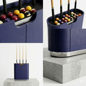 Soporte de Lujo para Tacos de Billar Ember de Argmac para Mesas de Billar y Snooker, Accesorio Premium con Diseño Elegante - Product Image 2