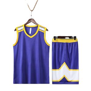 Ready to Ship <b>Mesh</b> <b>Shirts</b> Basketball Jerseys Sets for Team Scrimmage Quick Dry Athletic Shorts with Pockets Custom Logo Printing - Product Image 1