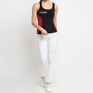 HUSKY SPORTSWEAR – Nouveau débardeur d'été pour filles, col licou, respirant, séchage rapide, en dentelle tissée, avec coutures, en Spandex/Polyester, sexy et transparent - Product Image 6