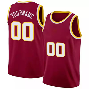 Maillot de basket tendance, vente en gros, en stock, ensembles de basket personnalisés pour hommes, résistent aux lavages répétés - Product Image 3