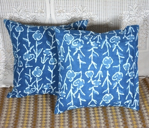 ปลอกหมอนอิงผ้าฝ้ายแท้ 100% พิมพ์ลายด้วยมือ พร้อมขอบเย็บอย่างดี เหมาะสำหรับใช้ในโรงแรม ตกแต่งโซฟา เตียงนอน และบ้าน - Product Image 6