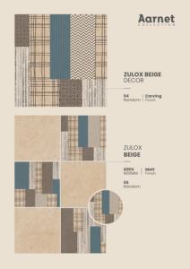 Carreaux de porcelaine contemporains à finition mate 600X600MM 24X24, carreaux de sol en céramique vitrifiée pour salon, cuisine, salle de bain - Product Image 3