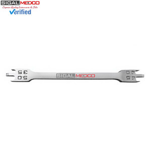 Medidor de Altura para Posicionamiento de Brackets, 6 Pulgadas, Instrumento Dental de Ortodoncia, Acero Inoxidable de Grado Alemán, Precisión en el Colocación de Brackets - Product Image 4